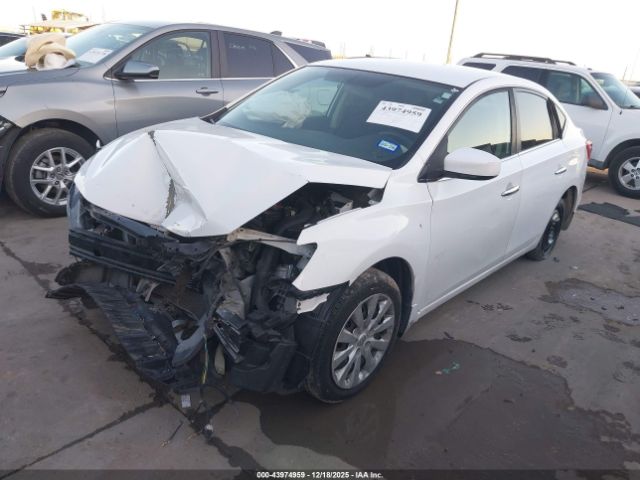 2017 Nissan Sentra White Used Part - Image 3