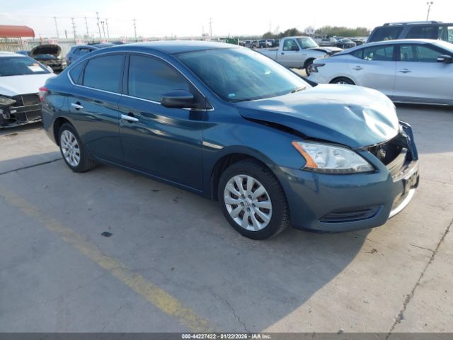 2015 Nissan Sentra Light Blue Used Part