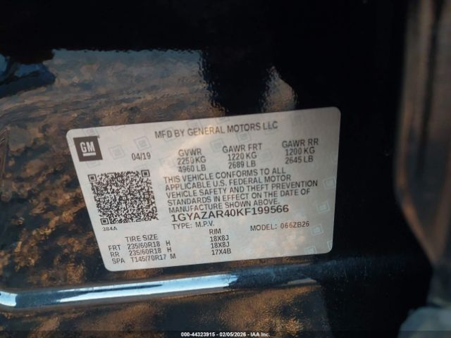 2019 Cadillac XT4 Black Used Part - Image 10