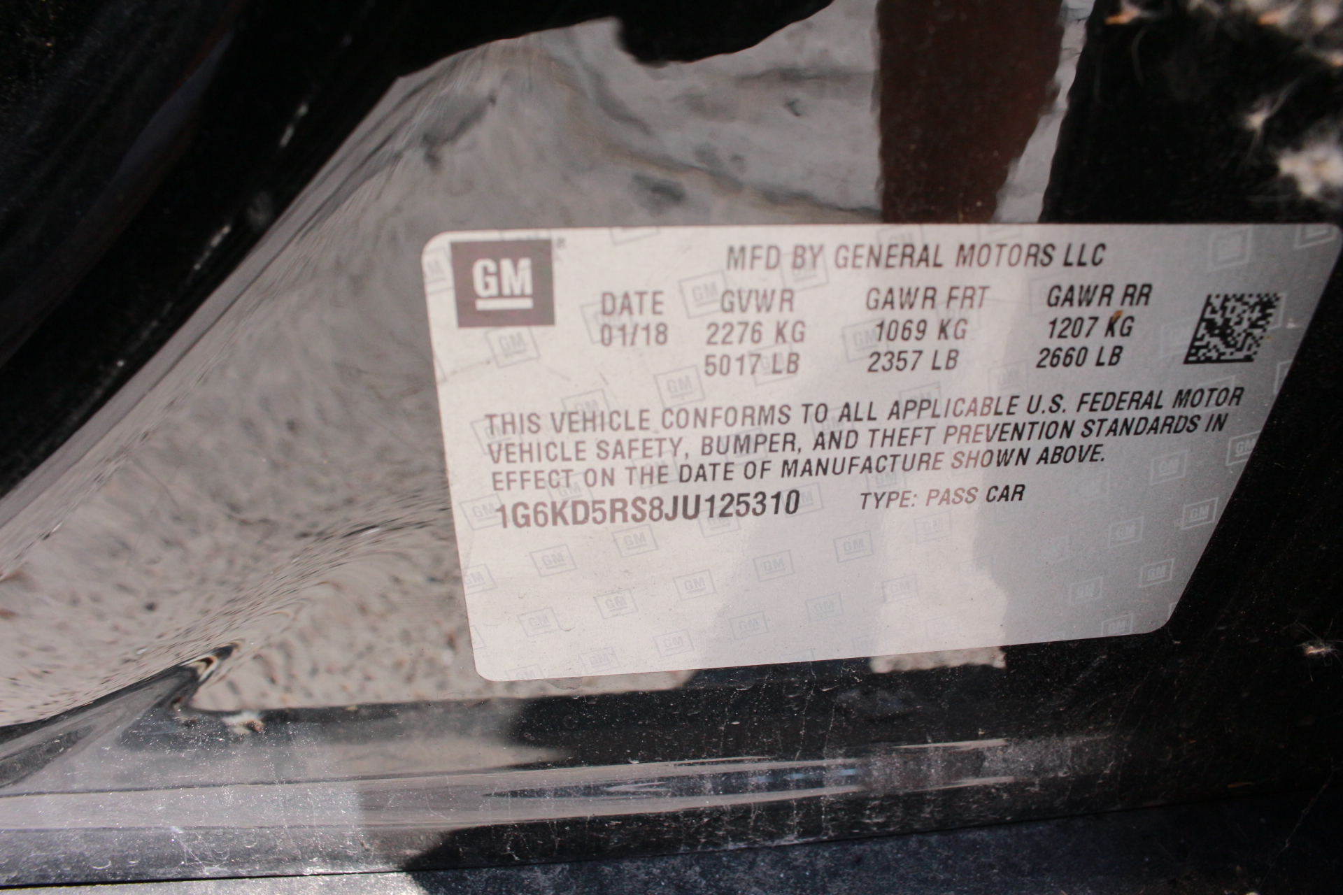 2018 Cadillac CT6 Black Used Part - Image 16